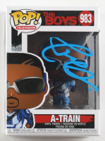 Jessie T. Usher Signed "The Boys" A-Train #983 Funko Pop! Vinyl Figure (Beckett) at PristineAuction.com