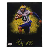Alex Orji Signed Michigan Wolverines 8x10 Photo (JSA) at PristineAuction.com