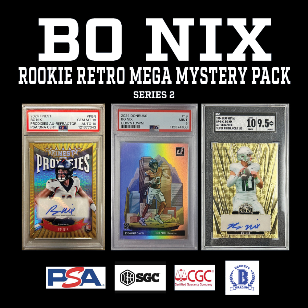Break King "BO NIX ROOKIE RETRO" MEGA Mystery Box / Pack Series 2 at PristineAuction.com