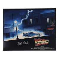 Bob Gale Signed "Back to the Future" 11x14 Poster (ACOA) at PristineAuction.com