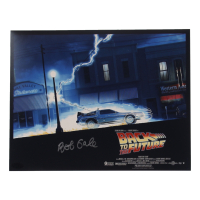 Bob Gale Signed "Back to the Future" 11x14 Poster (ACOA) at PristineAuction.com
