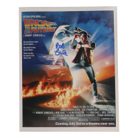 Bob Gale Signed "Back to the Future" 11x14 Poster (ACOA) at PristineAuction.com