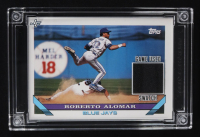 Roberto Alomar 2023-24 Jersey Fusion Game-Used Swatch #RA03 at PristineAuction.com