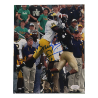 Braylon Edwards Signed Michigan Wolverines 8x10 Photo (JSA) at PristineAuction.com
