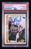 Joe Klecko Signed 1978 Topps #287 RC Inscribed "HOF 23" (PSA) at PristineAuction.com