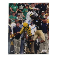 Braylon Edwards Signed Michigan Wolverines 8x10 Photo (JSA) at PristineAuction.com