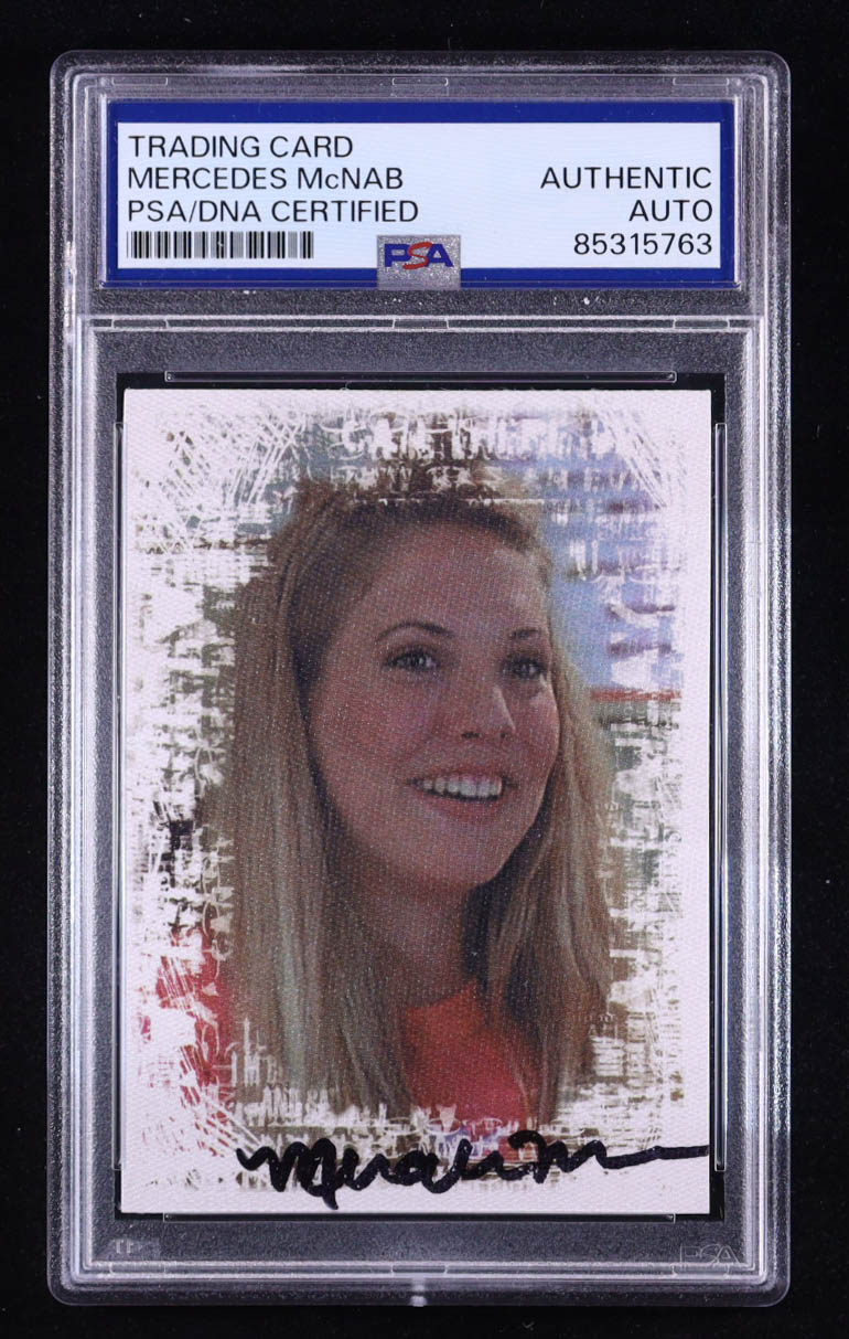 Mercedes McNab Signed Harmony, The Snob 2000 Inkworks Buffy the Vampire Slayer Reflections #65 (PSA) at PristineAuction.com Mercedes McNab Signed Harmony, The Snob 2000 Inkworks Buffy the Vampire Slayer Reflections #65 (PSA) at PristineAuction.com