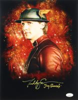 Teddy Sears Signed "CW The Flash" 11x14 Photo Inscribed "Jay Garrick" (JSA) at PristineAuction.com