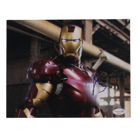 Robert Downey Jr. Signed "Iron Man" 8x10 Photo (ACOA) at PristineAuction.com