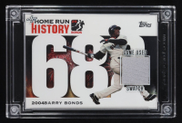 Barry Bonds 2022 Jersey Fusion Game-Used Swatch #BB94 at PristineAuction.com