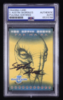 Stephen Austin-Skordiles Signed Pak'ma'ra 1999 SkyBox Babylon 5 Profiles Optic Nerve #ON5 (PSA) at PristineAuction.com