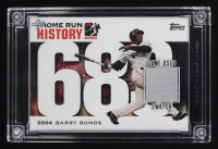 Barry Bonds 2022 Jersey Fusion Game-Used Swatch #BB94 at PristineAuction.com