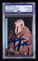 Stephen Austin-Skordiles Signed Pak'Ma'Ra 1998 Fleer SkyBox Babylon 5 Season Four #64 (PSA) at PristineAuction.com