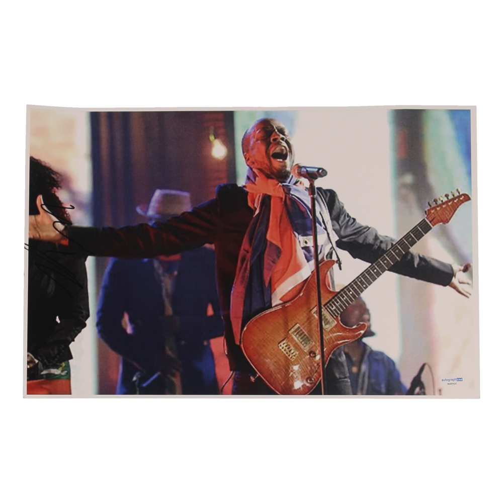Wyclef Jean Signed 11x17 Photo (AutographCOA) at PristineAuction.com