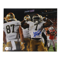 Audric Estime Signed Notre Dame Fighting Irish 8x10 Photo (Beckett) at PristineAuction.com