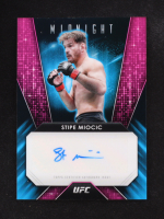 Stipe Miocic 2024 Topps Glimmer Graphs Midnight Autograph UFC #GG-SMC at PristineAuction.com