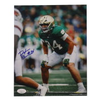 Drayk Bowen Signed Notre Dame Fighting Irish 8x10 Photo (JSA) at PristineAuction.com