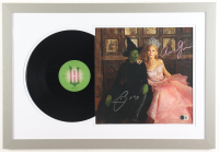 Cynthia Erivo & Ariana Grande Dual-Signed "Wicked" Custom Framed Vinyl Record Album Insert with Vinyl Record (Beckett) at PristineAuction.com