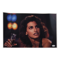 Gina Gershon Signed "Showgirls" 11x17 Photo (ACOA) at PristineAuction.com