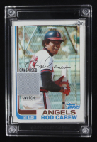 Rod Carew 2022 Jersey Fusion Game-Used Swatch #RC85 at PristineAuction.com