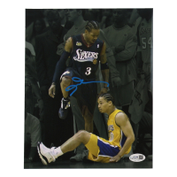 Allen Iverson Signed 76ers 8x10 Photo (JSA) at PristineAuction.com