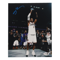 Allen Iverson Signed 76ers 8x10 Photo (JSA) at PristineAuction.com