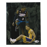 Allen Iverson Signed 76ers 8x10 Photo (JSA) at PristineAuction.com