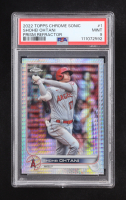 Shohei Ohtani 2022 Topps Chrome Sonic Prism Refractor #1 (PSA 9) at PristineAuction.com