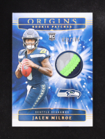 Jalen Milroe 2025 Panini Origins Rookie Patches #3 RC #032/199 at PristineAuction.com