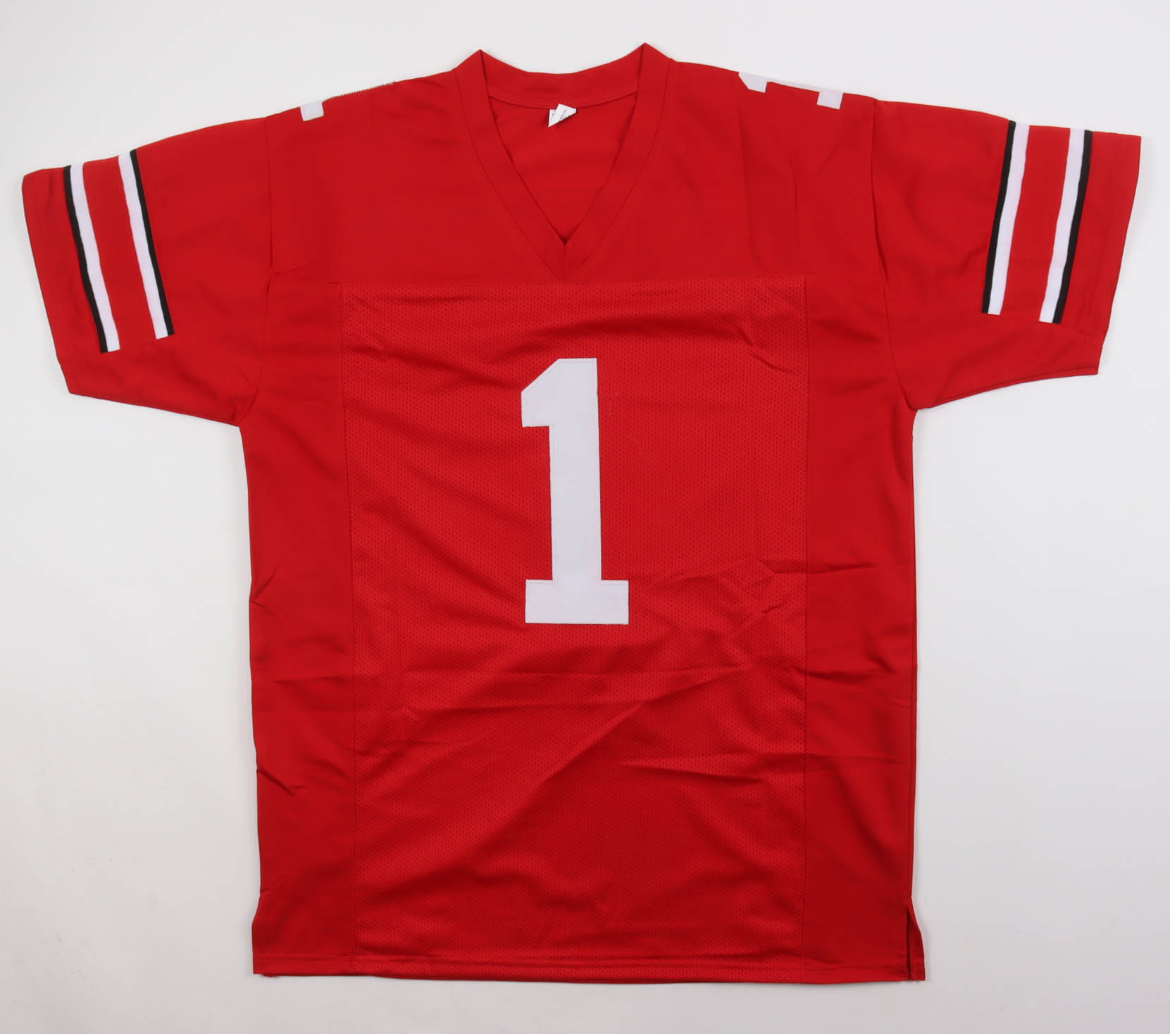 Justin Fields Signed Jersey (Beckett) at PristineAuction.com Justin Fields Signed Jersey (Beckett) at PristineAuction.com