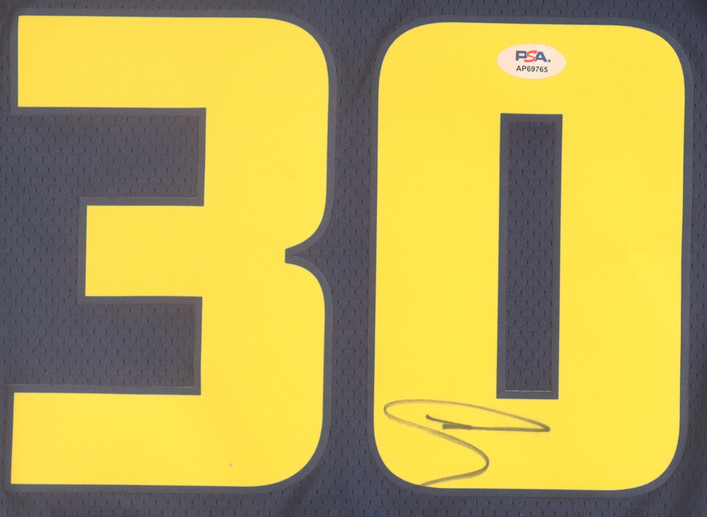 Stephen Curry Signed Warriors Nike Authentic Jersey (PSA) at PristineAuction.com Stephen Curry Signed Warriors Nike Authentic Jersey (PSA) at PristineAuction.com