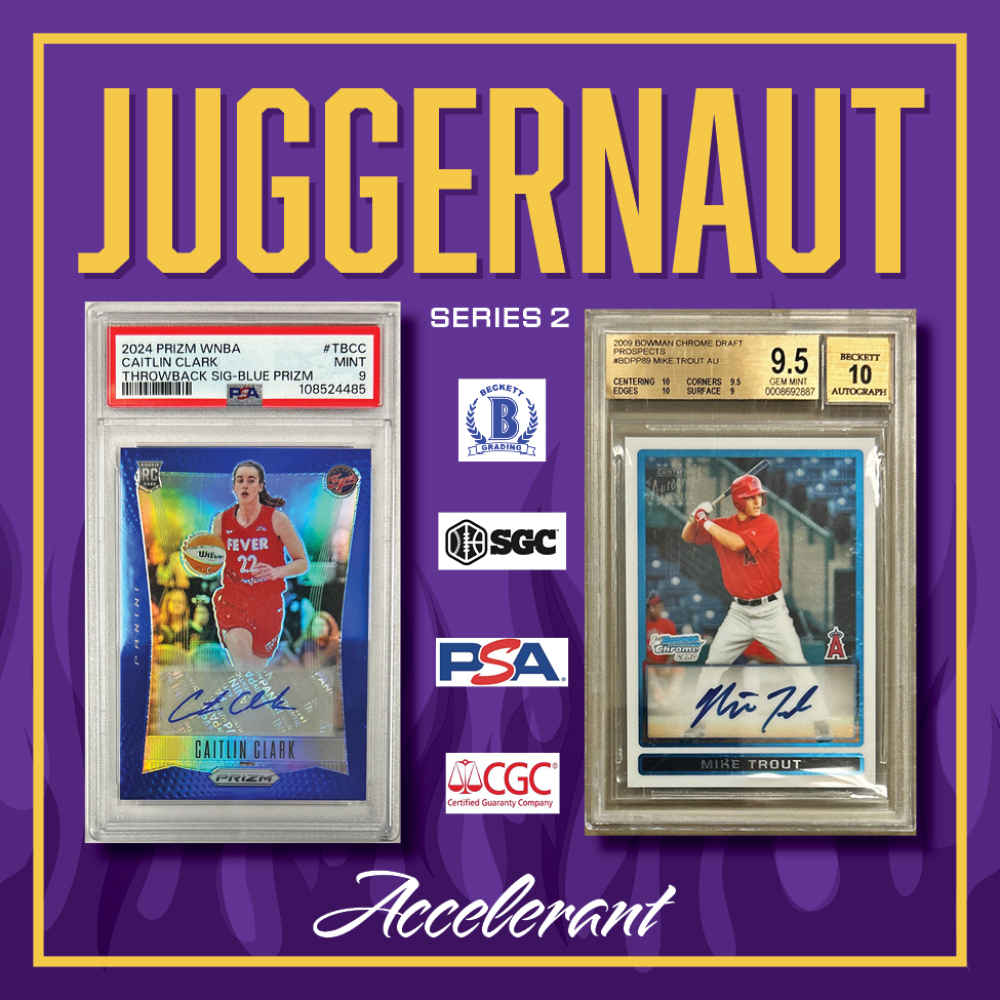 Accelerant "JUGGERNAUT SERIES 2" Mystery Box at PristineAuction.com