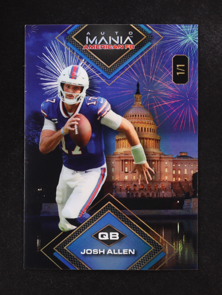 Josh Allen 2024 Wild Card Automania American FB #AMAD-JA #1/1 at PristineAuction.com Josh Allen 2024 Wild Card Automania American FB #AMAD-JA #1/1 at PristineAuction.com