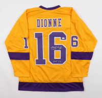 Marcel Dionne Signed Jersey Inscribed "HOF 92" (JSA) at PristineAuction.com