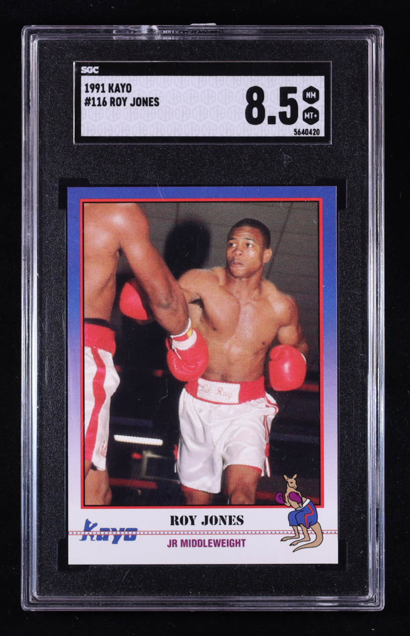 Roy Jones, Jr. 1991 Kayo #116 (SGC 8.5) at PristineAuction.com Roy Jones, Jr. 1991 Kayo #116 (SGC 8.5) at PristineAuction.com