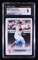 Steven Kwan Signed 2022 Topps Update #US261 RC (CGC/JSA 9) at PristineAuction.com