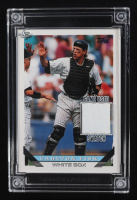 Carlton Fisk 2022 Jersey Fusion Game-Used Swatch #CF91 at PristineAuction.com