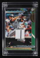 Carlton Fisk 2022 Jersey Fusion Game-Used Swatch #CF91 at PristineAuction.com