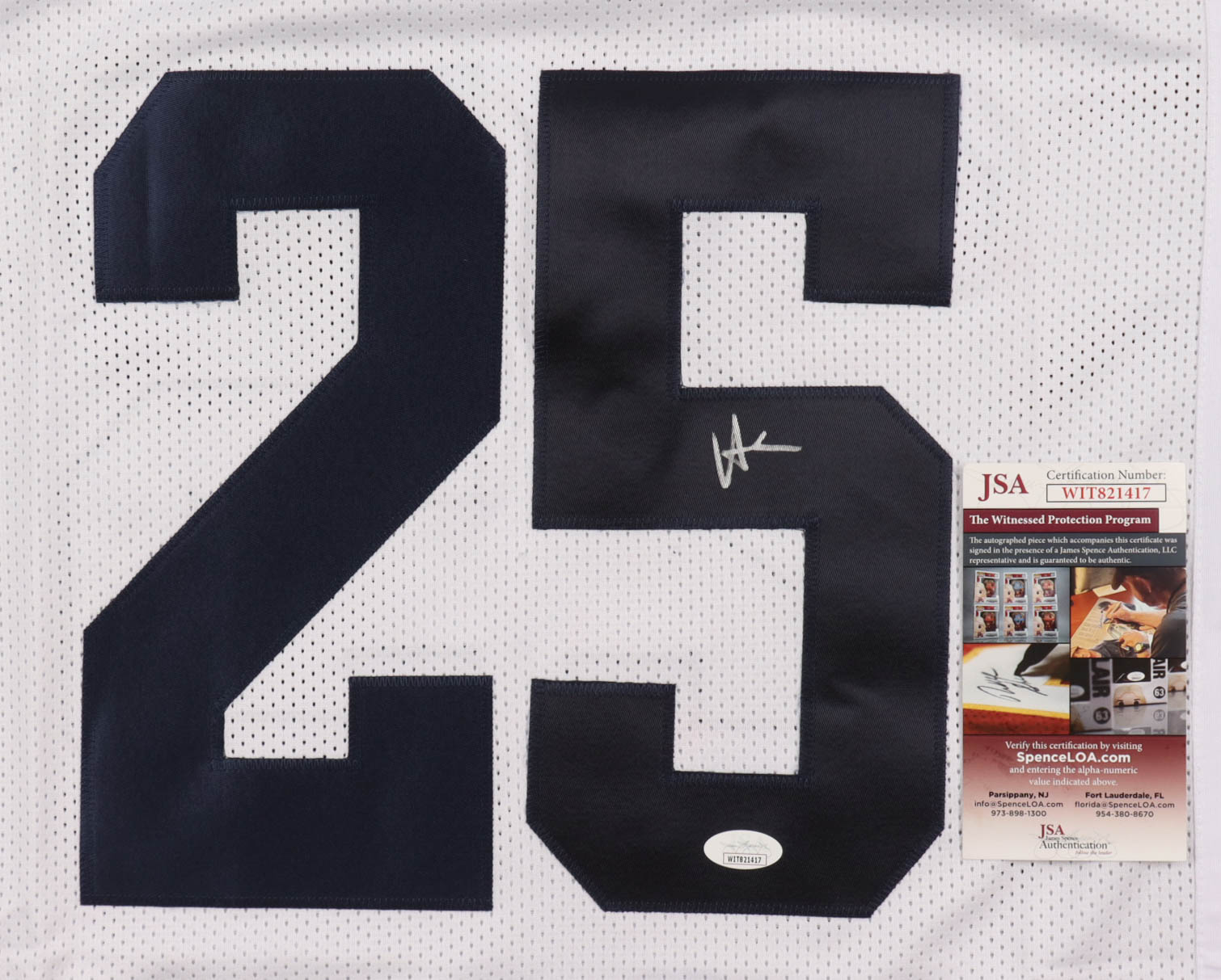 Hassan Haskins Signed Jersey (JSA) at PristineAuction.com Hassan Haskins Signed Jersey (JSA) at PristineAuction.com