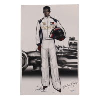 Damson Idris Signed "F1" 11x17 Photo (ACOA) at PristineAuction.com