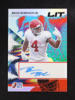 Brian Robinson 2022 Leaf Lit Pro Set Autograph #L-BRJ RC #6/25 at PristineAuction.com