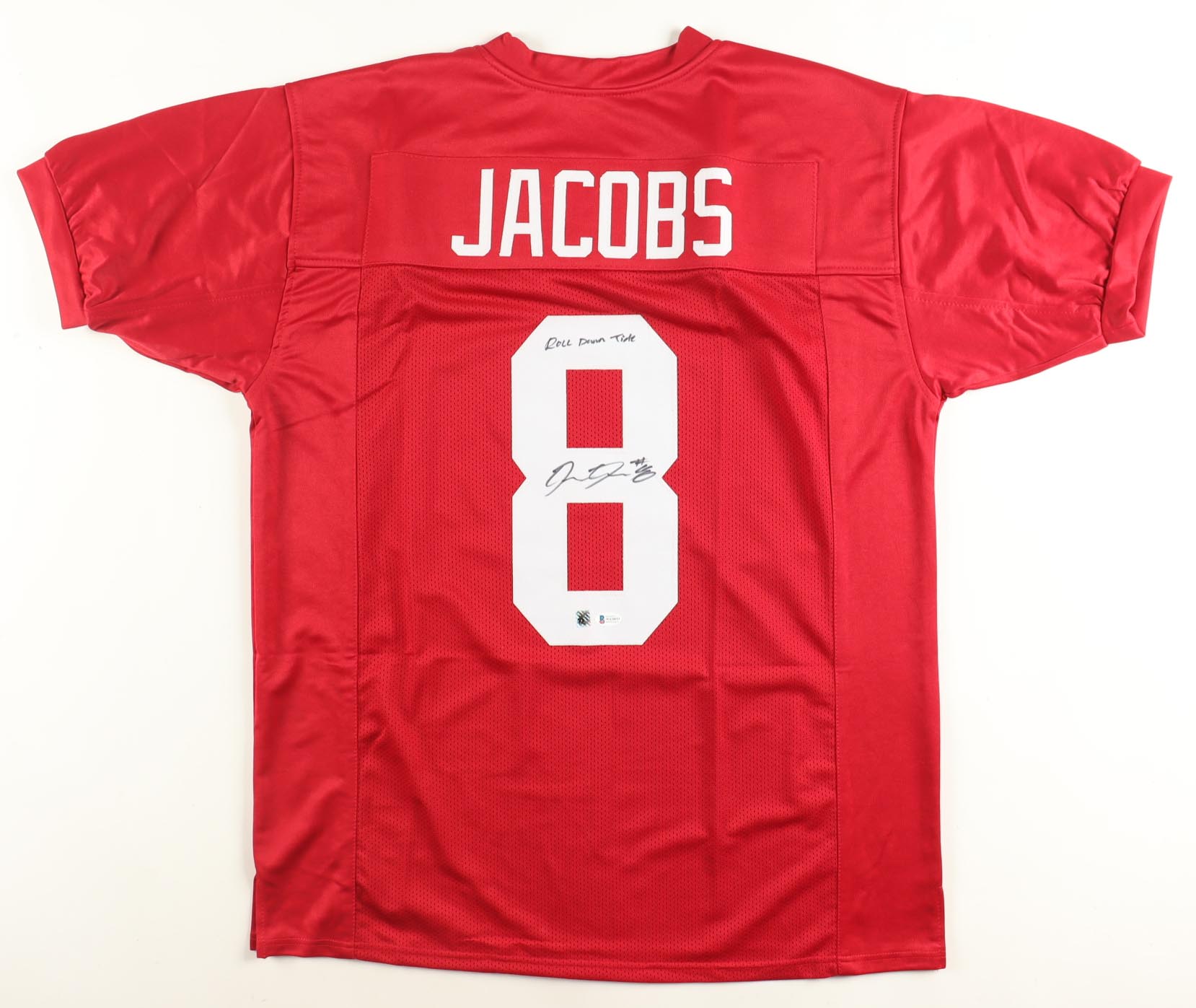 Josh Jacobs Signed Jersey (Beckett & Jacobs) at PristineAuction.com Josh Jacobs Signed Jersey (Beckett & Jacobs) at PristineAuction.com