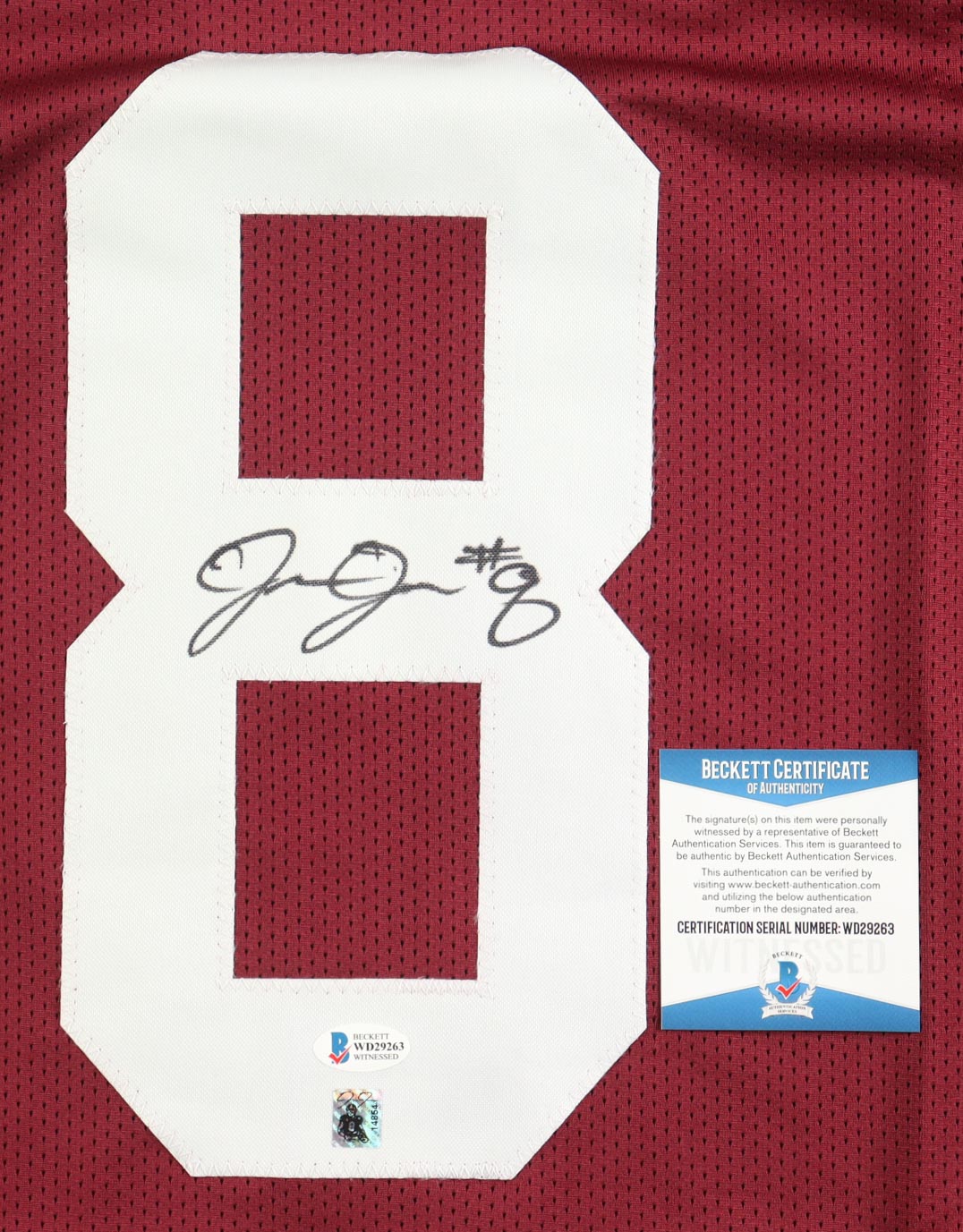 Josh Jacobs Signed Jersey (Beckett & Jacobs) at PristineAuction.com Josh Jacobs Signed Jersey (Beckett & Jacobs) at PristineAuction.com