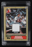 Reggie Jackson 2022 Jersey Fusion Game-Used Swatch #RJ85 at PristineAuction.com