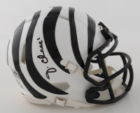 Ja'Marr Chase Signed Bengals Alternate Speed Mini Helmet (Beckett & Chase) at PristineAuction.com