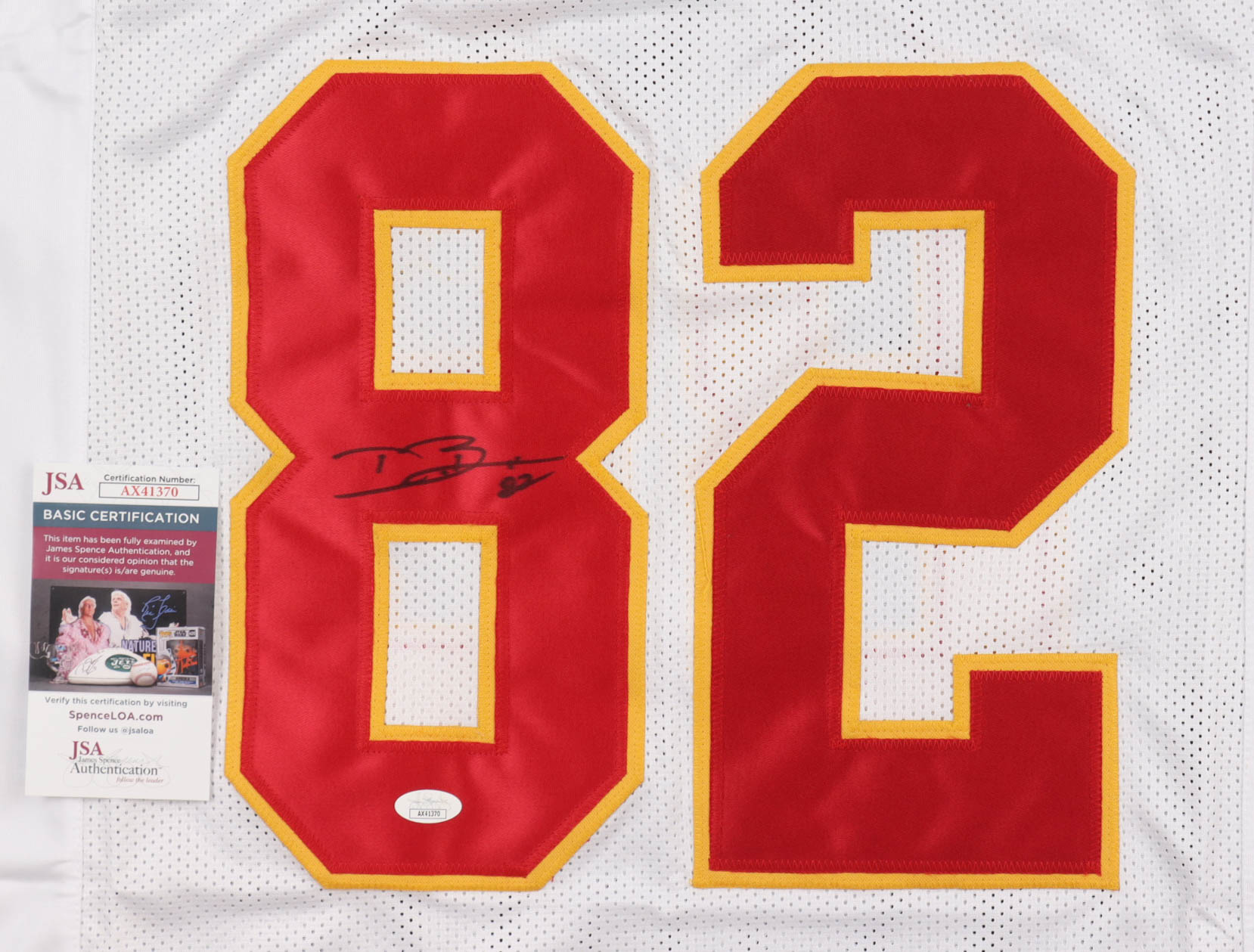 Dwayne Bowe Signed Jersey (JSA) at PristineAuction.com Dwayne Bowe Signed Jersey (JSA) at PristineAuction.com