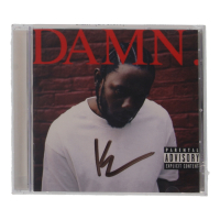 Kendrick Lamar Signed "DAMN." CD Album Insert With Disc (ACOA) at PristineAuction.com