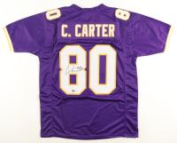 Cris Carter Signed Jersey (Beckett) at PristineAuction.com