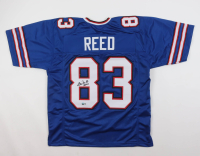 Andre Reed Signed Jersey Inscribed "HOF 14" (Beckett) at PristineAuction.com