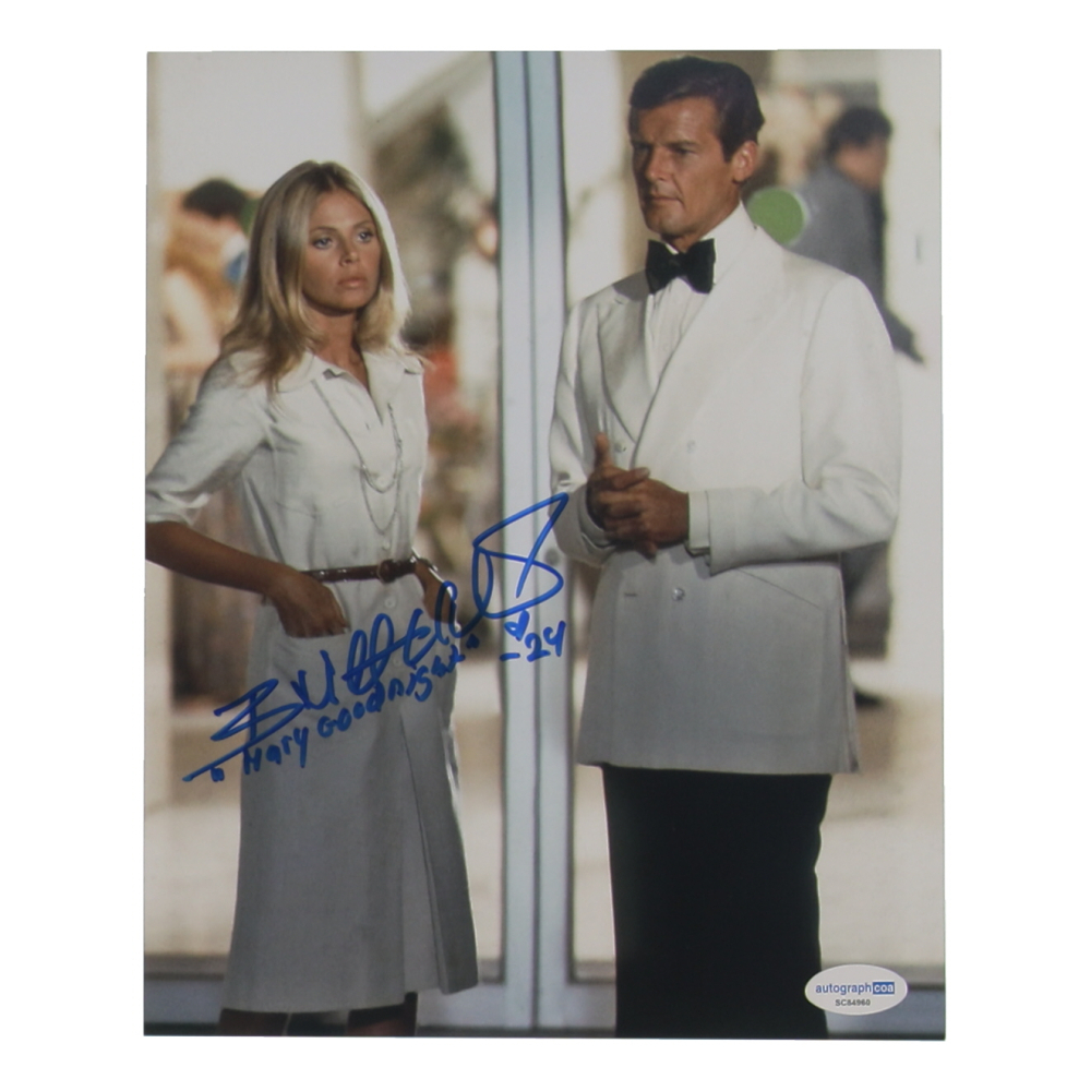 Britt Ekland Signed "007" 8x10 Photo Inscribed "Mary Goodnight" (ACOA) at PristineAuction.com
